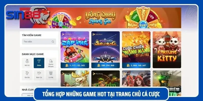 Giới thiệu SIN88 về các trò chơi đổi thưởng nhận tiền hấp dẫn